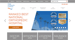 Desktop Screenshot of hoagorthopedicinstitute.com